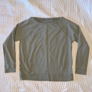 Lululemon boat neck sweatshirt